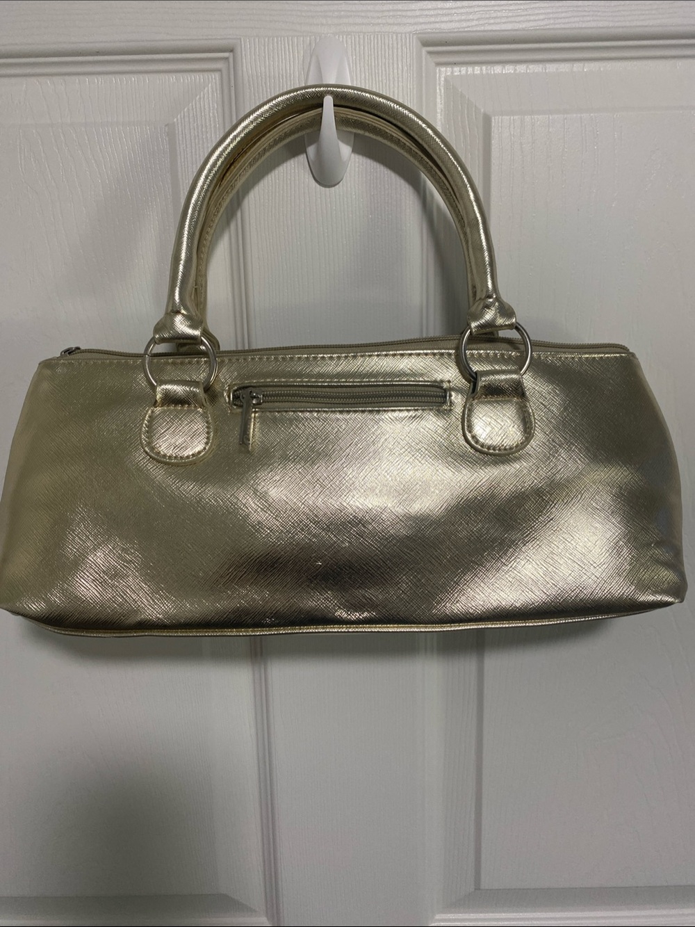 Metallic Gold Women's Wire/Beer Cooler Handbag - Stylish Bag